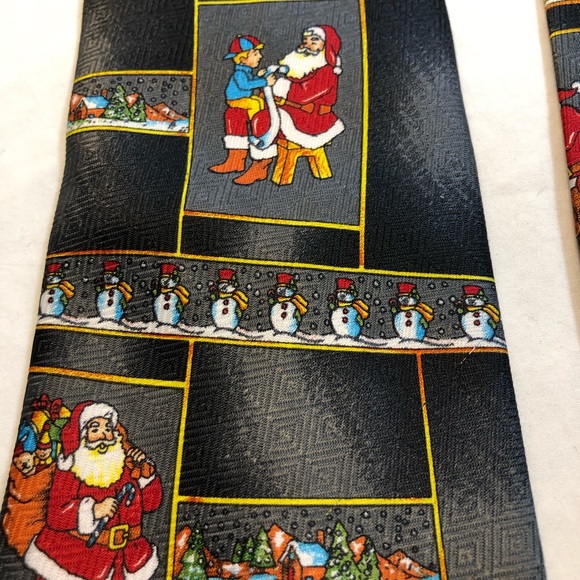 Graham Ashley London Santa Christmas Tie - Picture 7 of 7